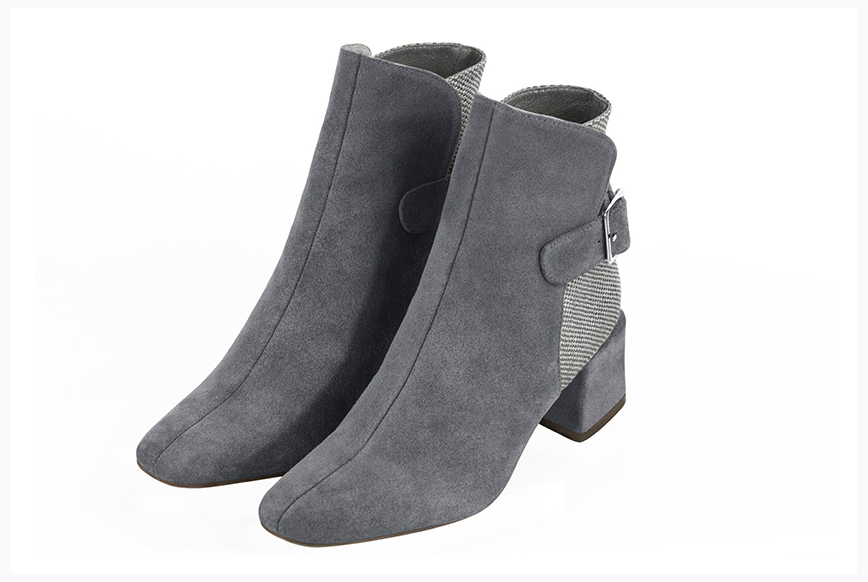 Bottines femme grise online